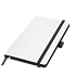 Ежедневник Arctic недатированный, белый/черный - Фото 1