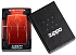 Зажигалка ZIPPO Ombre Flames с покрытием 540 Tumbled Brass, латунь/сталь, разноцветная, 38x13x57 мм - Фото 6