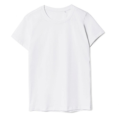 Футболка женская T-bolka Lady, белая (белоснежная) (Белый)