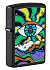 Зажигалка ZIPPO Black Light Eye с покрытием Black Matte, латунь/сталь, чёрная, матовая, 38x13x57 мм - Фото 1