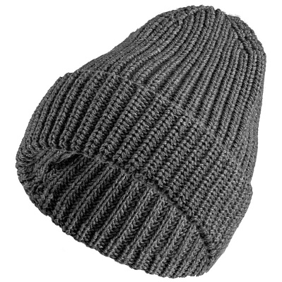 Шапка Nordkyn  (эбонит) (Серый меланж)