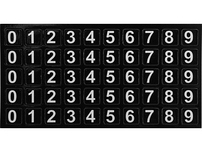 Табличка Tempark с номером телефона для временной парковки