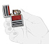 Зажигалка для трубок ZIPPO Pipe с покрытием High Polish Chrome, латунь/сталь,36x12x56 мм - Фото 4