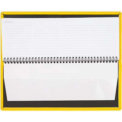 Планинг Grade на заказ, недатированный, желтый