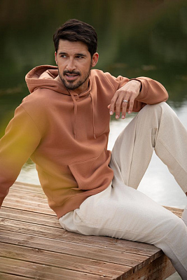 Худи унисекс Phoenix, светло-розовое