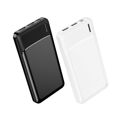 Зарядное устройство "Ten" 10000 mAh, черный