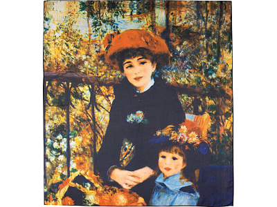 Набор Ренуар. Терраса: платок, складной зонт