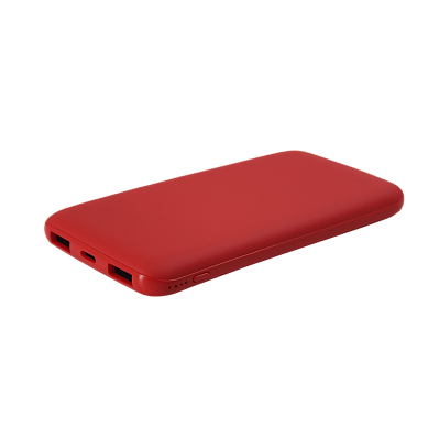 Внешний аккумулятор Bplanner Power 2 ST, софт-тач, 10000 mAh (Красный) (Красный)