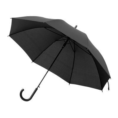 Зонт-трость Бергвинд (Bergwind), черный (Чёрный)