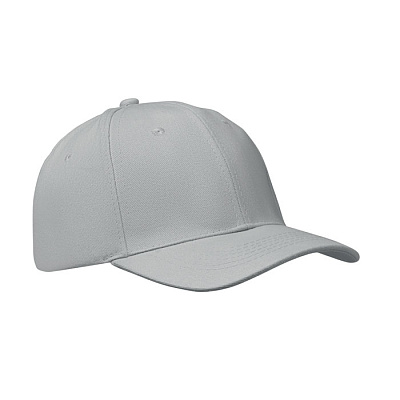 6 panel baseball cap (Серый)