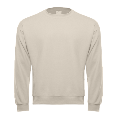 Свитшот унисекс STAN футер без начёса, 350, 96 (Молочный)