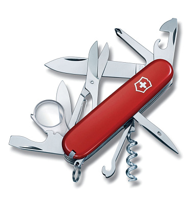 Нож перочинный VICTORINOX Explorer, 91 мм, 16 функций  (Красный)