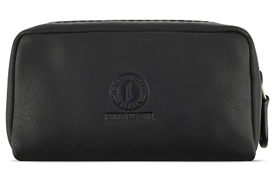 Ключница KLONDIKE RUSH «Harvey», натуральная кожа в черном цвете, 11 х 5,5 х 3,5 см