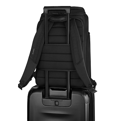 Рюкзак VICTORINOX Altmont Professional Fliptop Laptop Backpack 15'', чёрный, полиэфирная ткань, 33x26x49 см, 26 л