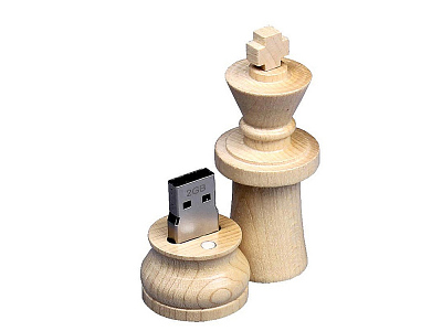 USB 2.0- флешка на 4 Гб Ферзь