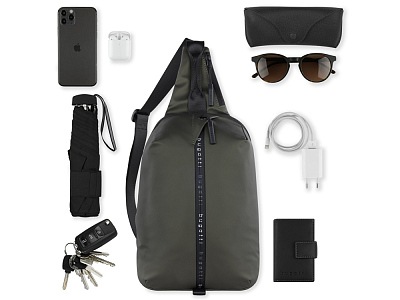 Рюкзак с одним плечевым ремнем Blanc