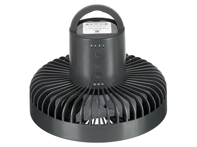 Портативный вентилятор с фонарем Jon