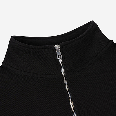 Толстовка на молнии унисекс Флоу (Flow), зеленая