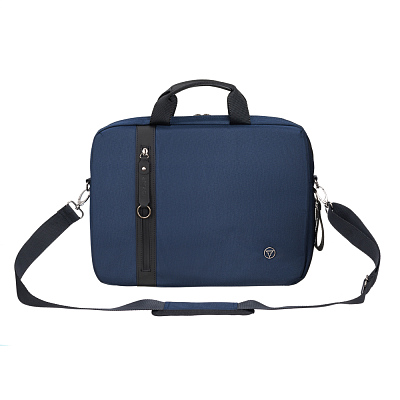 Сумка для ноутбука TORBER VECTOR 15.6'', синий, нейлон/полиэстер,  40 x 5 x 30 см, 5л