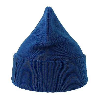 Шапка вязаная  двойная Wind-S с патчем