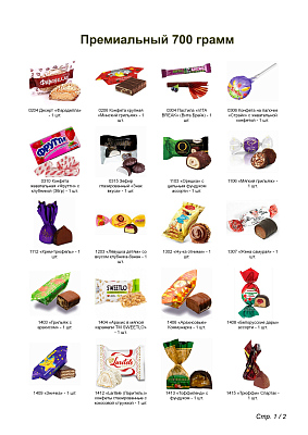 №3 СКАНДИНАВИЯ 700 грамм новогодний подарок премиальный