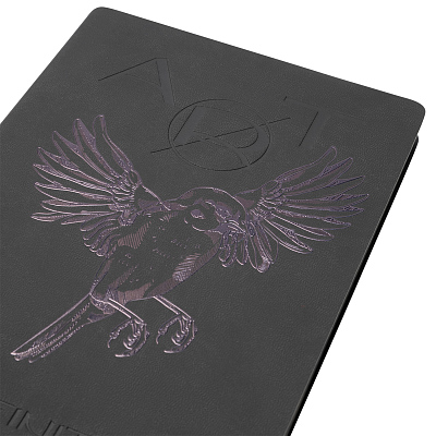 Ежедневник Латте софт-тач (Latte soft touch) недатированный, синий