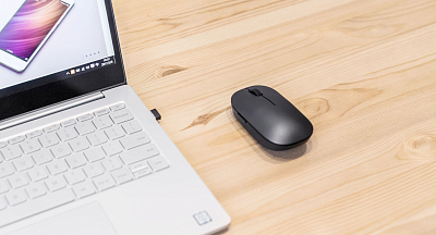 Мышь беспроводная Xiaomi Mi Wireless Mouse, черная