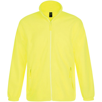 Куртка мужская North 300, ярко-синяя (royal) (Желтый)