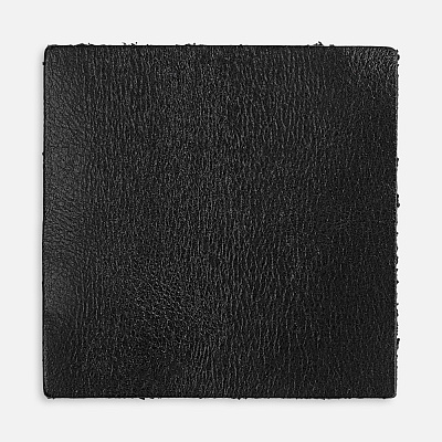 Лейбл кожаный Pasek, L, черный (Чёрный)