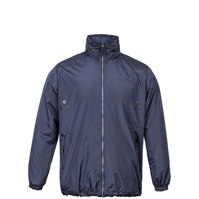 Ветровка светоотражающая Lattvind, темно-синяя (Тёмно-синий)