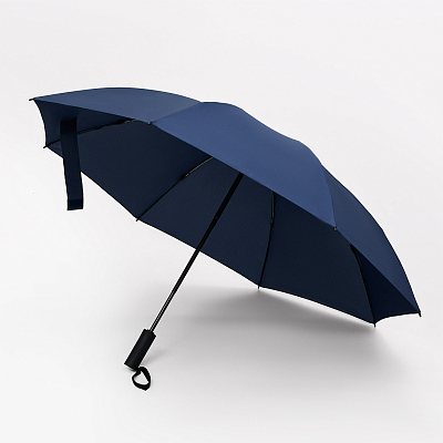 Зонт обратного сложения Olymp, синий