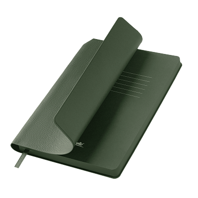 Ежедневник Молто (Molto) недатированный, зеленый (Зеленый, бежевый)