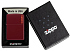 Зажигалка ZIPPO Logo с покрытием Merlot, латунь/сталь, бордовая, глянцевая, 38x13x57 мм - Фото 6