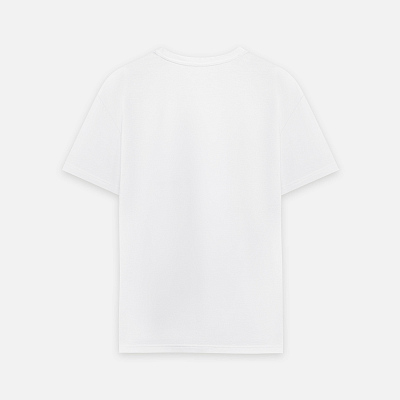 Футболка унисекс премиум AURA, белый