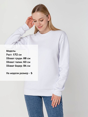 Толстовка Unit Toima Heavy, белая