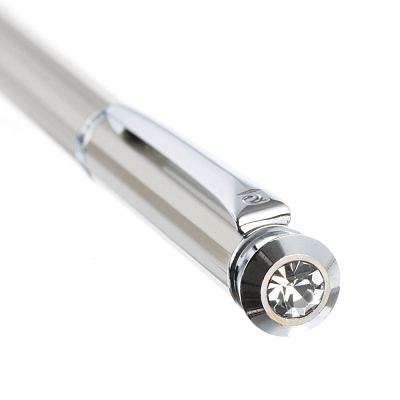 Ручка шариковая Pierre Cardin CRYSTAL,  цвет - бежевый. Упаковка Р-1.