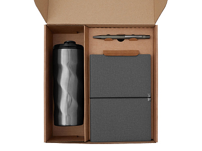 Набор Firm с блокнотом, ручкой и термокружкой