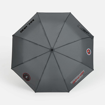 Зонт складной Brellix, серый