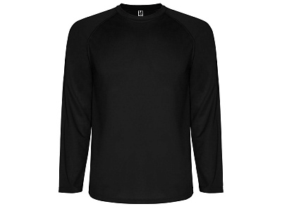 Футболка с длинным рукавом Montecarlo мужская (Чёрный)