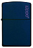 Зажигалка ZIPPO Classic с покрытием Navy Matte, латунь/сталь, синяя, матовая, 38x13x57 мм - Фото 2