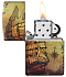 Зажигалка Zippo Pirate Ship с покрытием White Matte, латунь/сталь, белая, матовая, 38x13x57 мм - Фото 7