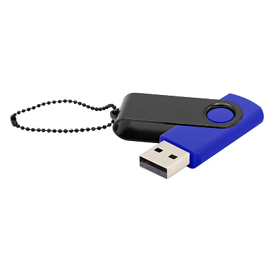 Флешка Designer To Go 2.0 USB 16Gb  (Синий/черный)