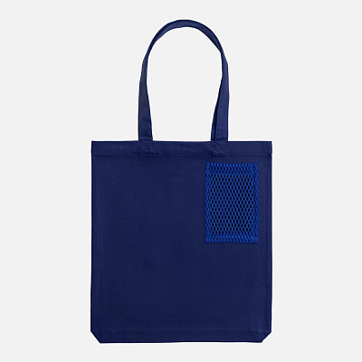 Карман из крупной сетки Pose, оранжевый неон