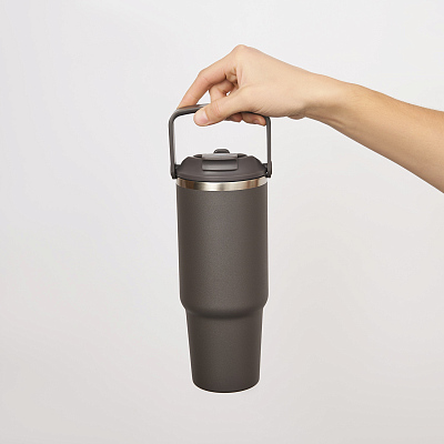 Термокружка вакуумная Монтана (Montana), серая