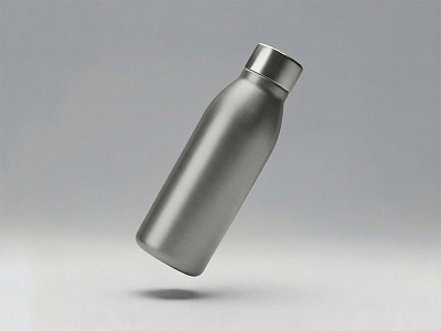 Вакуумная термобутылка Brottle c медной изоляцией, тубус, 600 мл (Тёмно-серый)