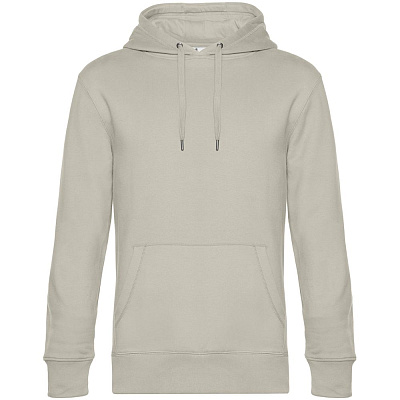 Толстовка с капюшоном унисекс King, дымчато-серая (Серый)