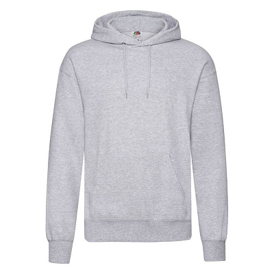 Толстовка "Classic Hooded Sweat", серый меланж_S, 80% х/б, 20% п/э, 280 г/м2