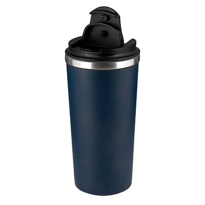 Термокружка вакуумная Палермо (Palermo), синяя