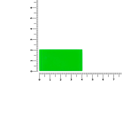 Лейбл из ПВХ Dzeta, S, зеленый неон