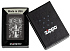 Зажигалка ZIPPO Chess Design с покрытием High Polish Black, латунь/сталь, черная, 38x13x57 мм - Фото 6